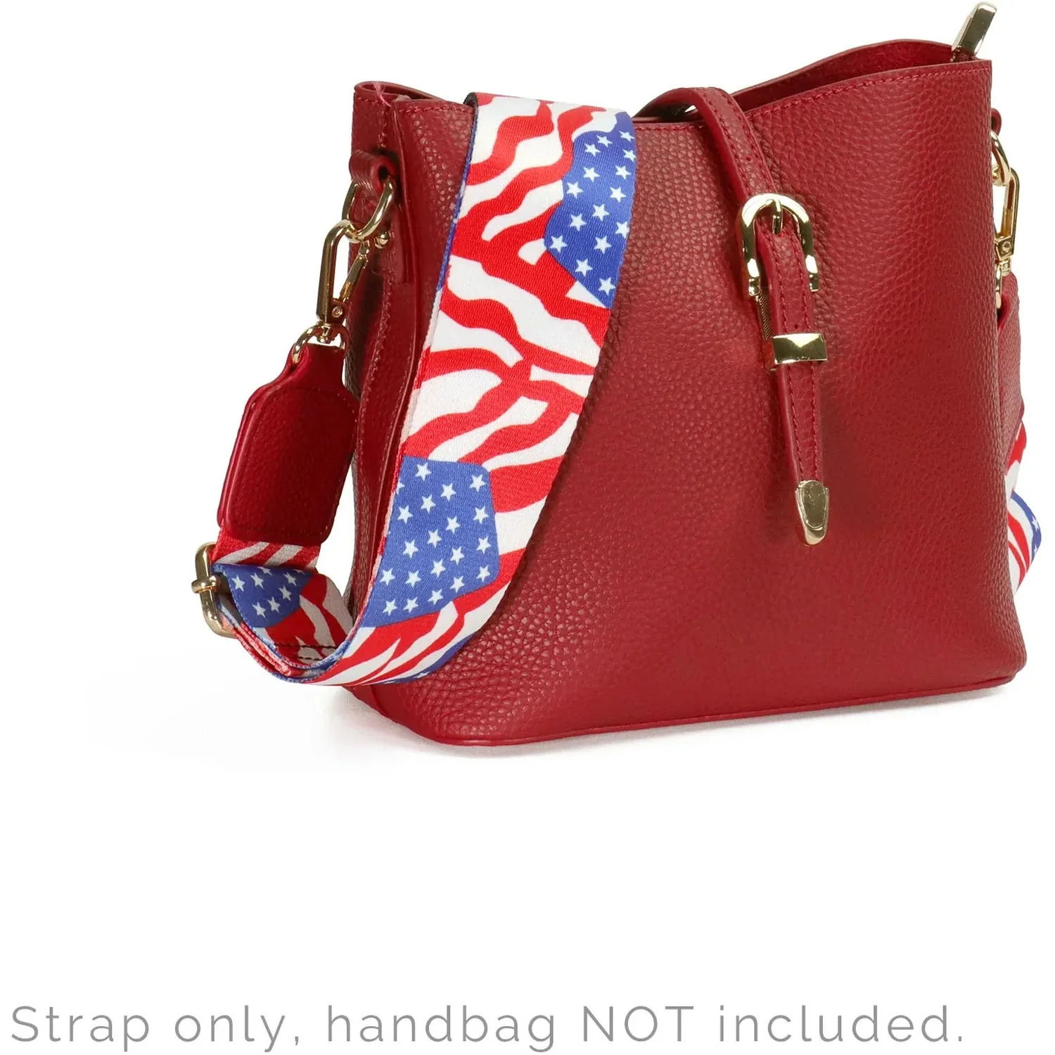Montana West - Womens Guitar Style Crossbody Strap American Flag Print Collection