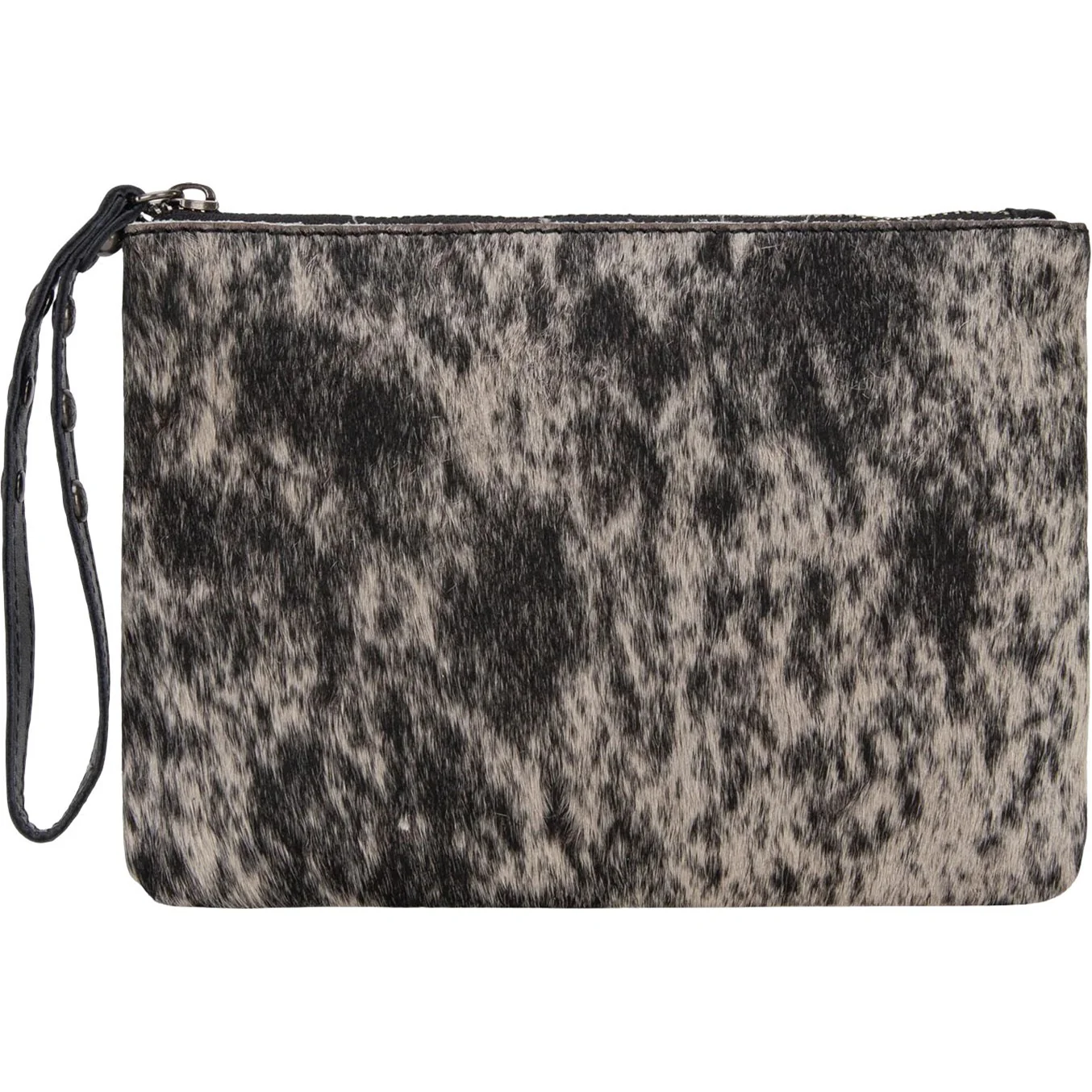 Montana West - Womens Hair-On Cowhide Leather Wristlet