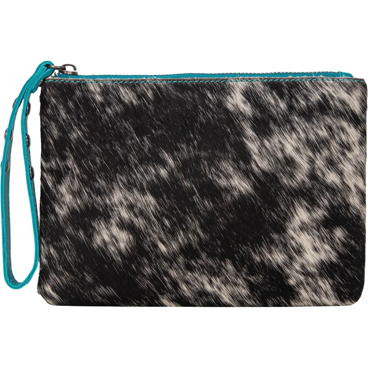 Montana West - Womens Hair-On Cowhide Leather Wristlet - Image 10