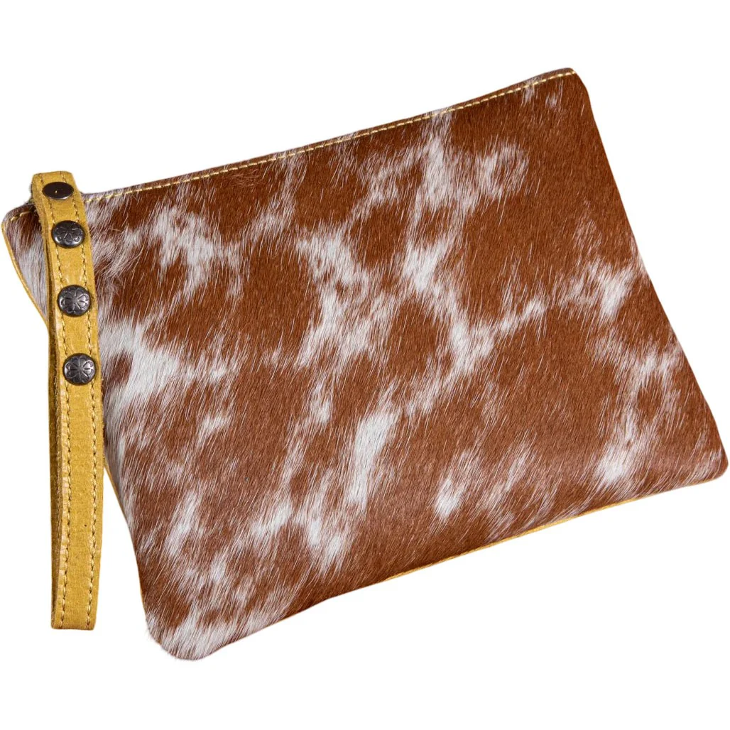 Montana West - Womens Hair-On Cowhide Leather Wristlet - Image 11