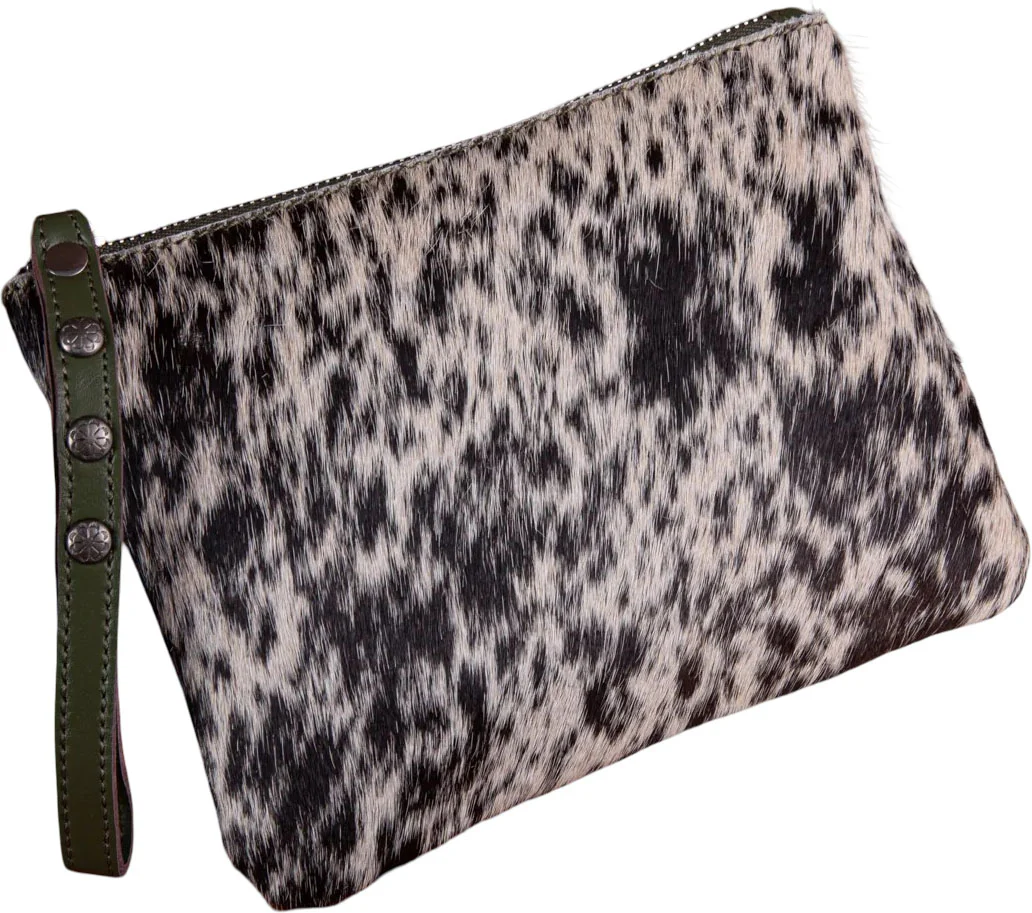 Montana West - Womens Hair-On Cowhide Leather Wristlet - Image 15