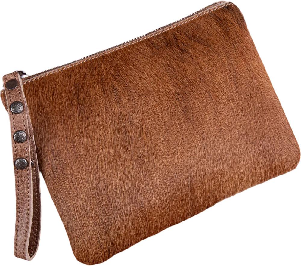 Montana West - Womens Hair-On Cowhide Leather Wristlet - Image 16