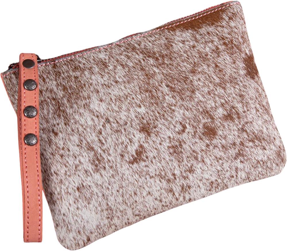Montana West - Womens Hair-On Cowhide Leather Wristlet - Image 18