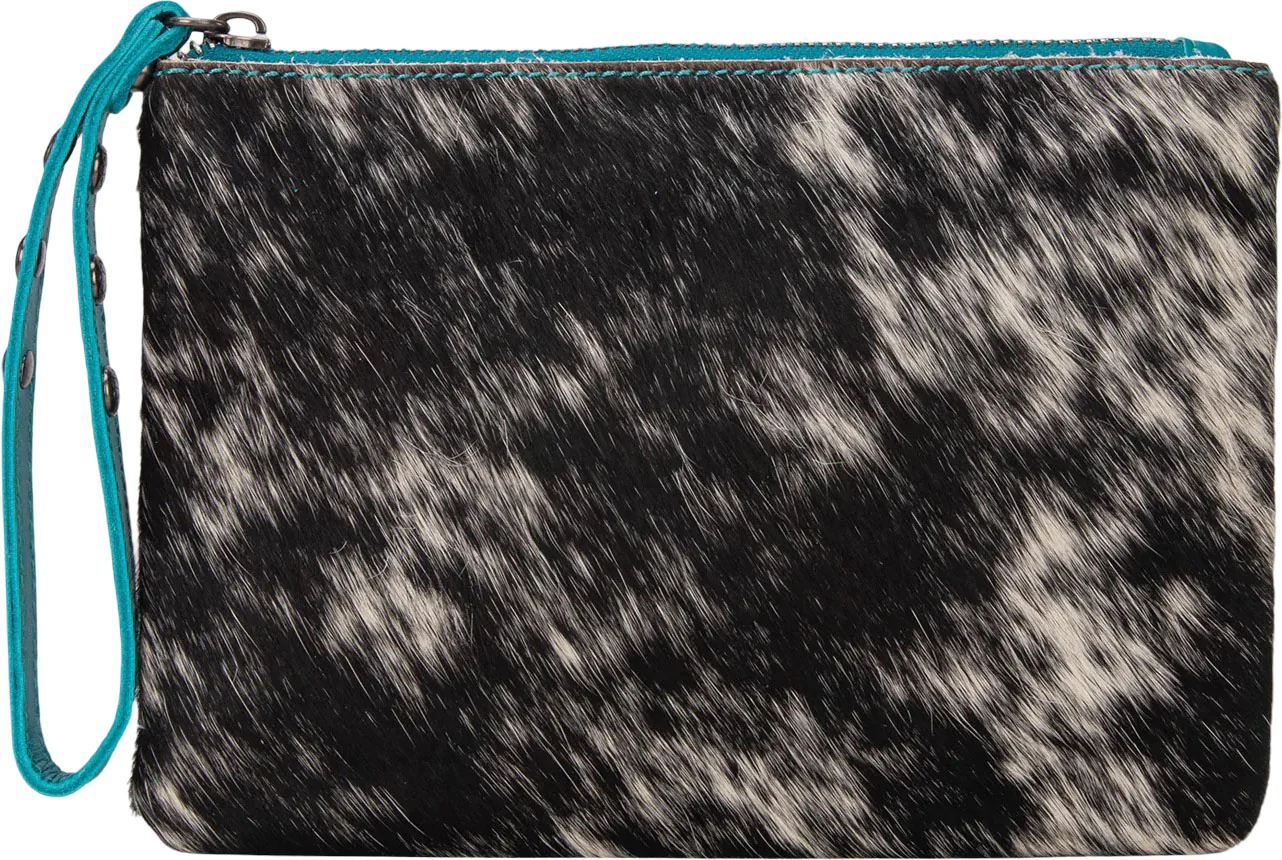 Montana West - Womens Hair-On Cowhide Leather Wristlet - Image 21