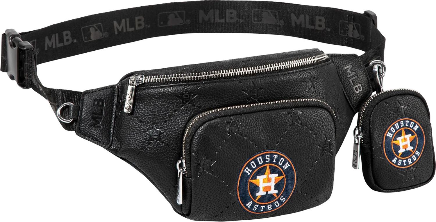 Montana West - Womens Houston Astros Team Fanny Pack Belt Sling Bag - Image 4