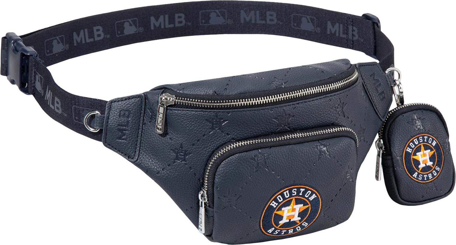 Montana West - Womens Houston Astros Team Fanny Pack Belt Sling Bag - Image 5