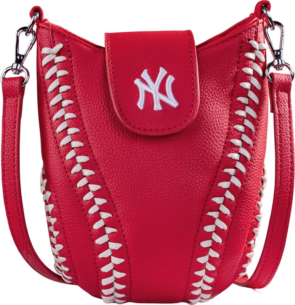 Montana West - Womens New York Yankees Team Baseball Stitch Crossbody Bag - Image 10