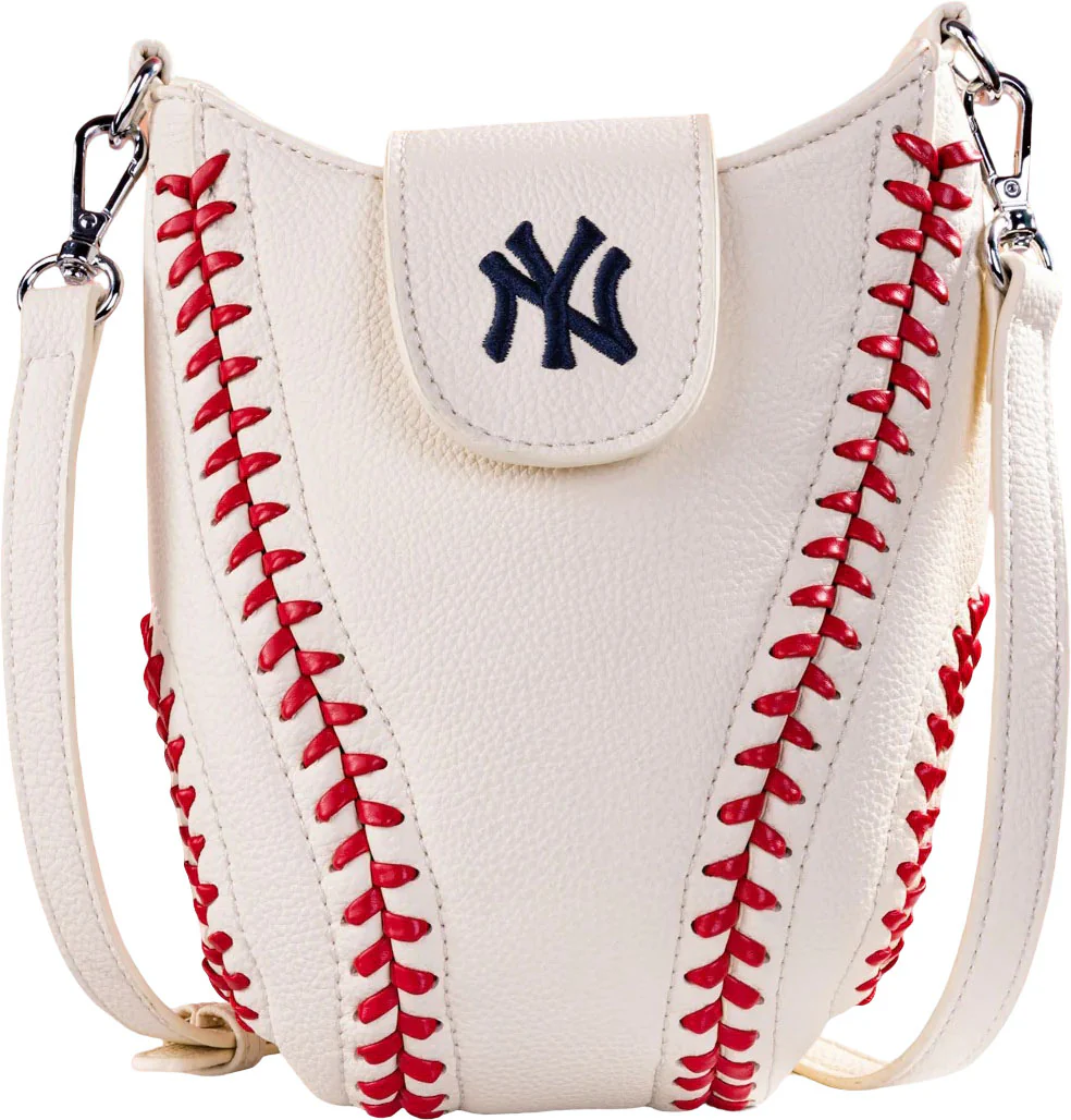 Montana West - Womens New York Yankees Team Baseball Stitch Crossbody Bag - Image 6