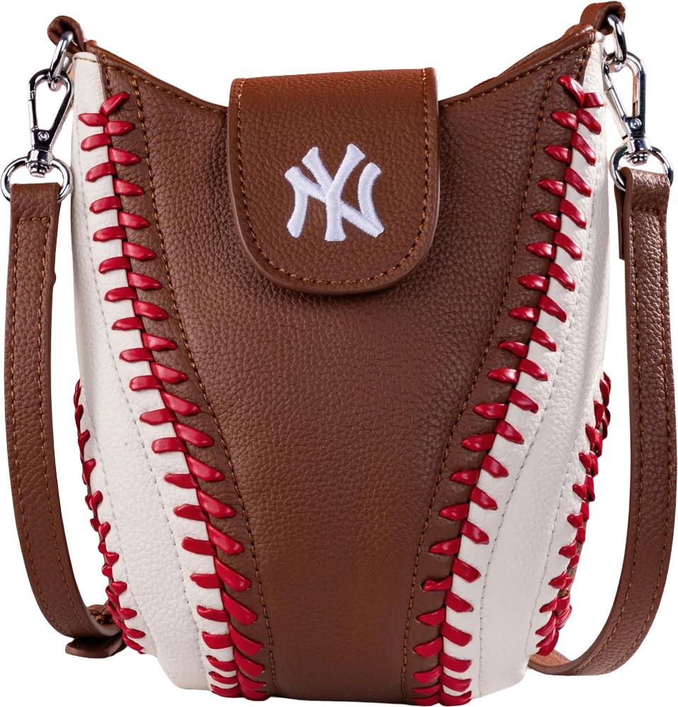 Montana West - Womens New York Yankees Team Baseball Stitch Crossbody Bag - Image 8