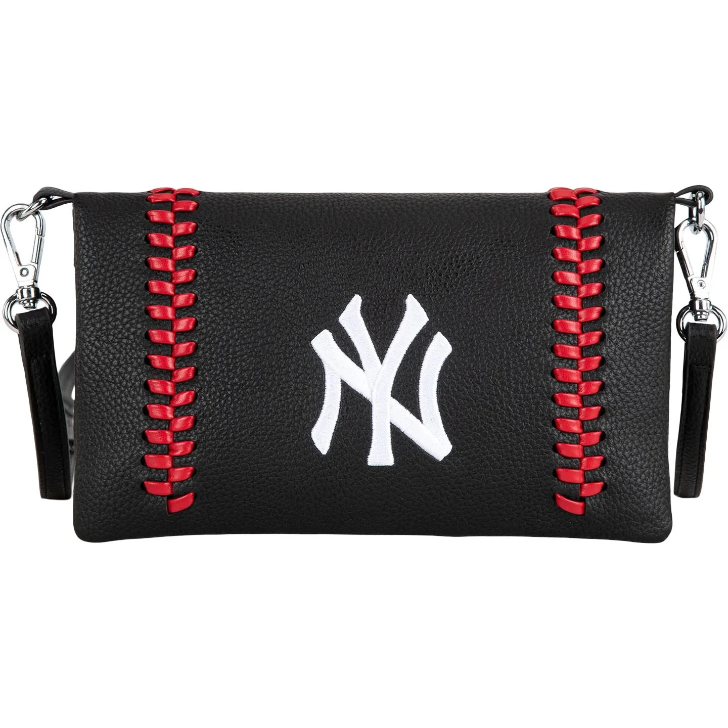 Montana West - Womens New York Yankees Team Bi-Fold Clutch/Crossbody Bag - Image 2