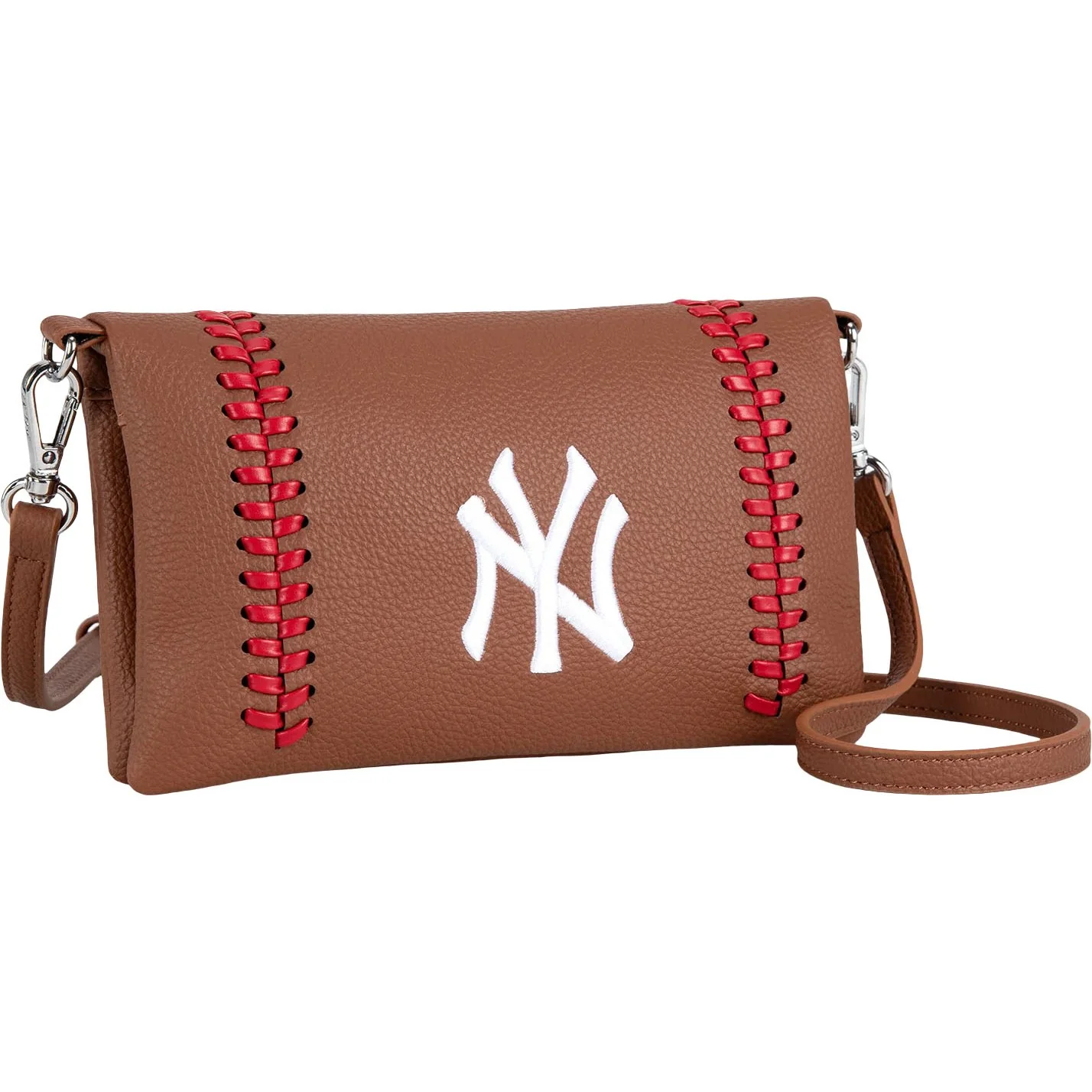 Montana West - Womens New York Yankees Team Bi-Fold Clutch/Crossbody Bag - Image 3