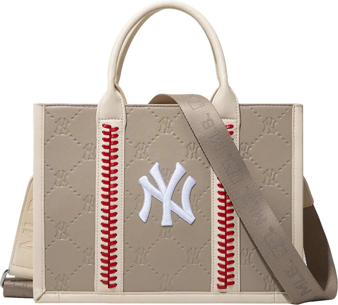 Montana West - Womens New York Yankees Team Whipstitch Tote/Crossbody Bag - Image 4