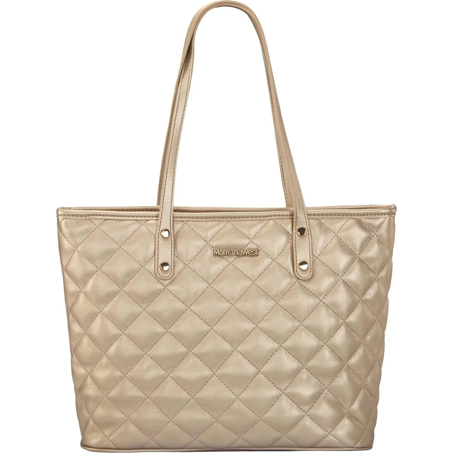 Montana West - Womens Quilted Carry-All Tote Bag - Image 3