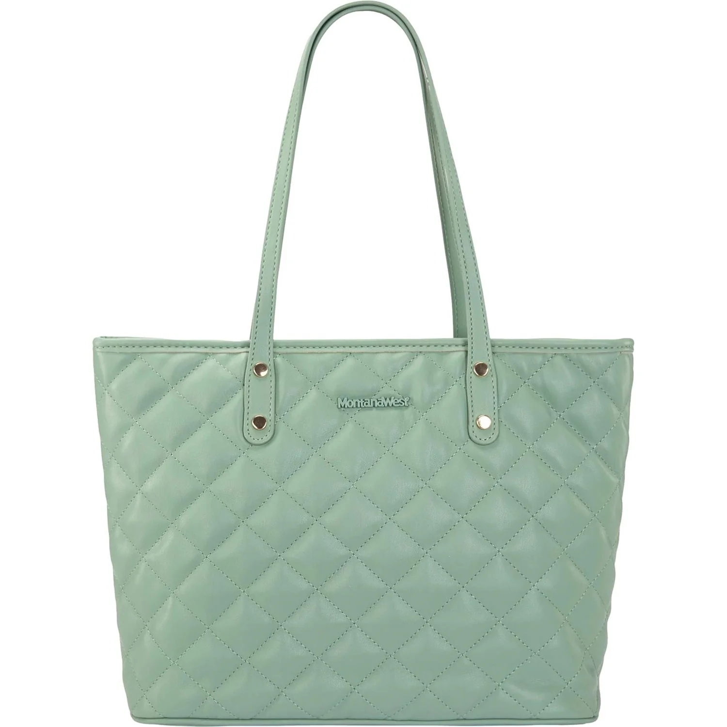 Montana West - Womens Quilted Carry-All Tote Bag - Image 4