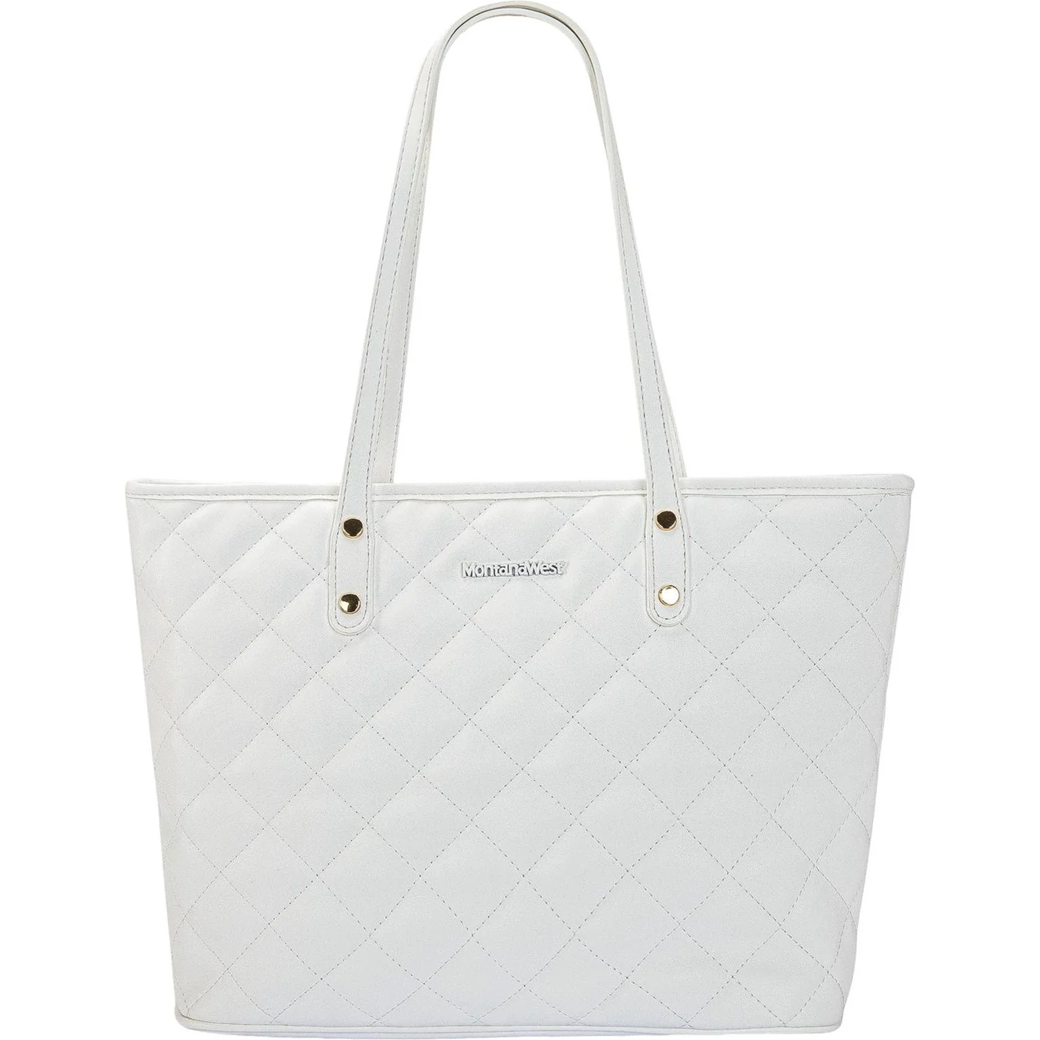 Montana West - Womens Quilted Carry-All Tote Bag - Image 5