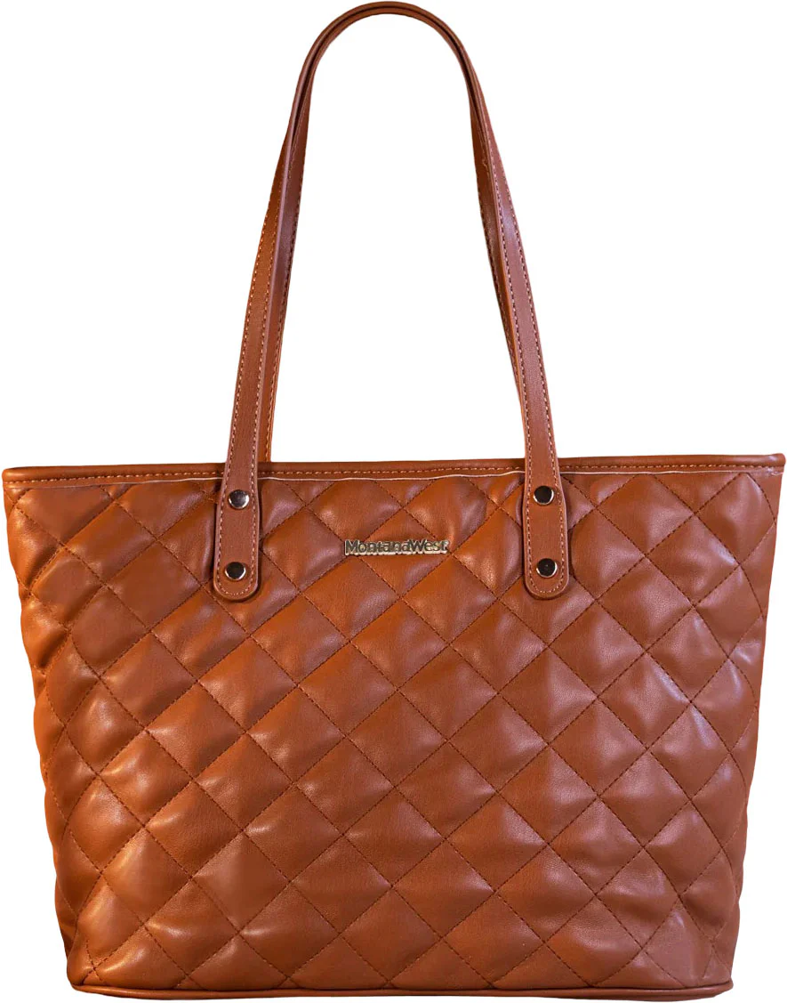 Montana West - Womens Quilted Carry-All Tote Bag - Image 7