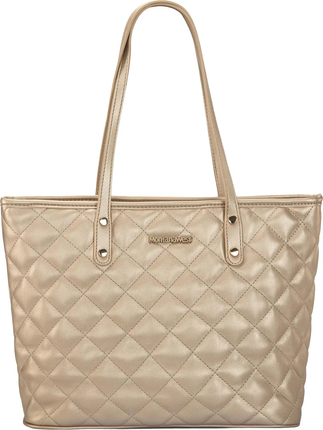 Montana West - Womens Quilted Carry-All Tote Bag - Image 8