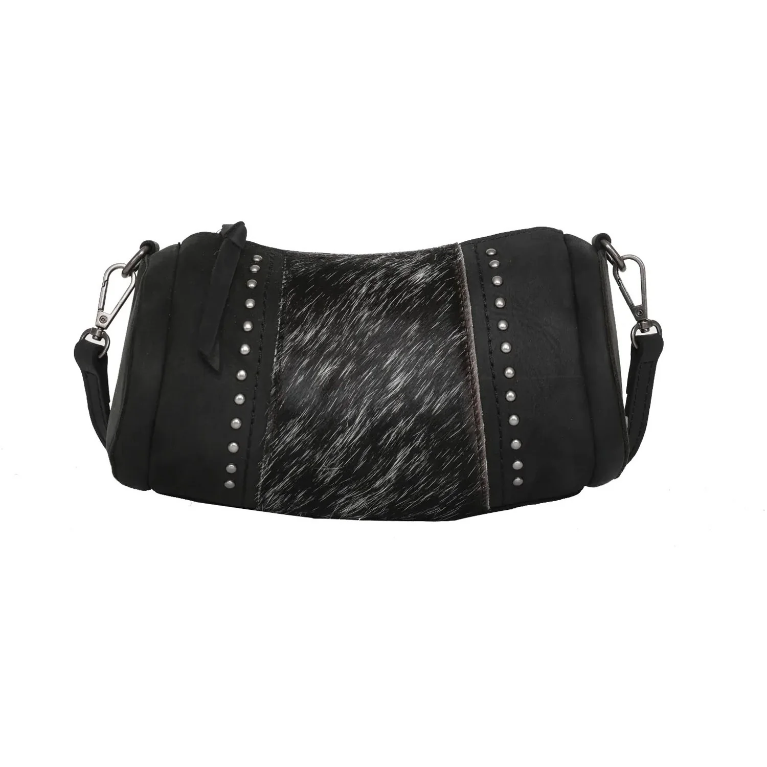 Montana West - Womens Real Leather Cow-Hide Collection Mini Barrel Bag