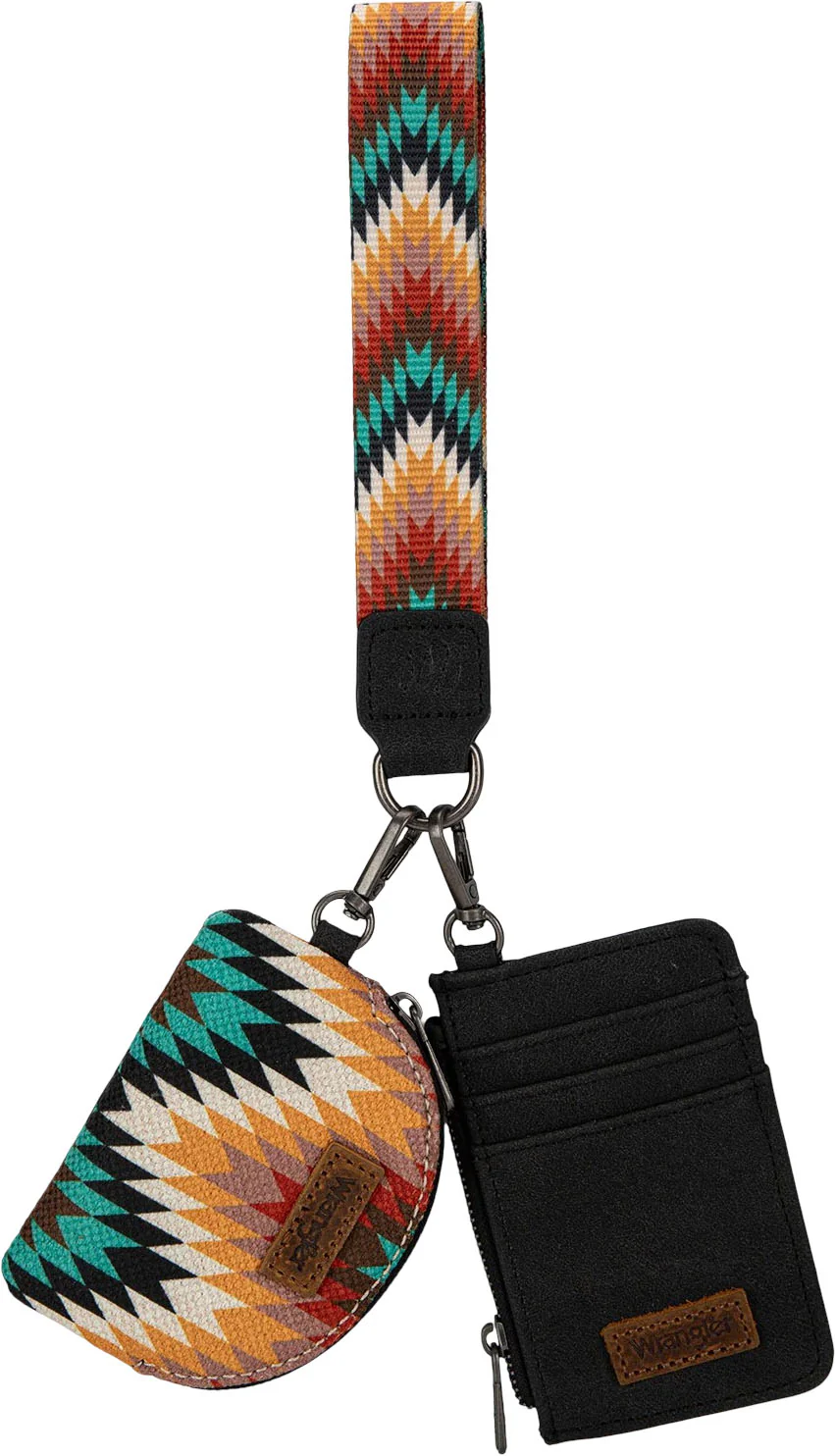 Montana West - Womens Southwestern Art Print Dual Pouch Wristlet - Image 6