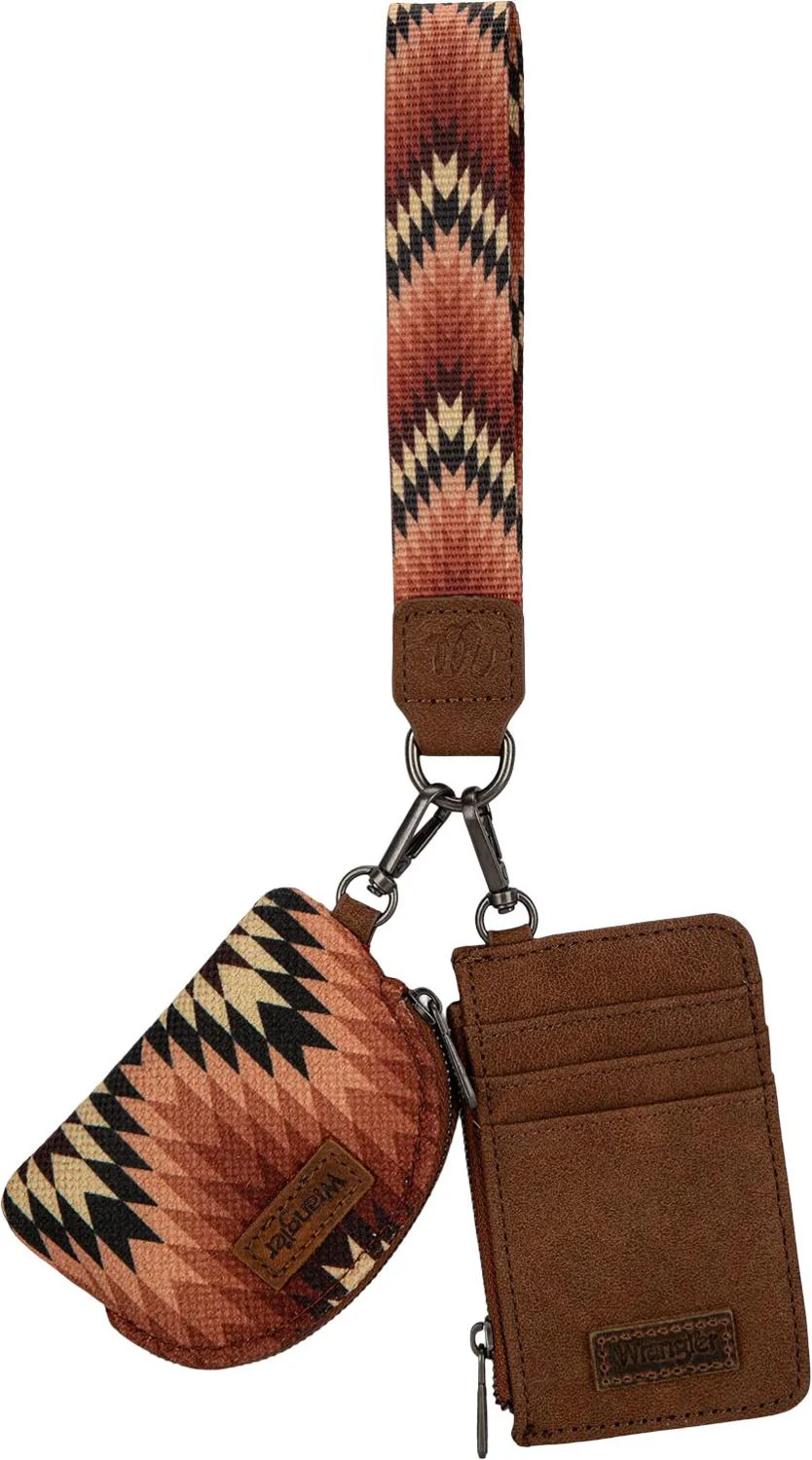 Montana West - Womens Southwestern Art Print Dual Pouch Wristlet - Image 7