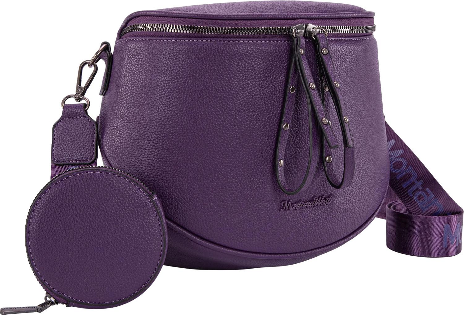 Montana West - Womens Spacious Crossbody Bum Bag With Coin Purse - Image 12