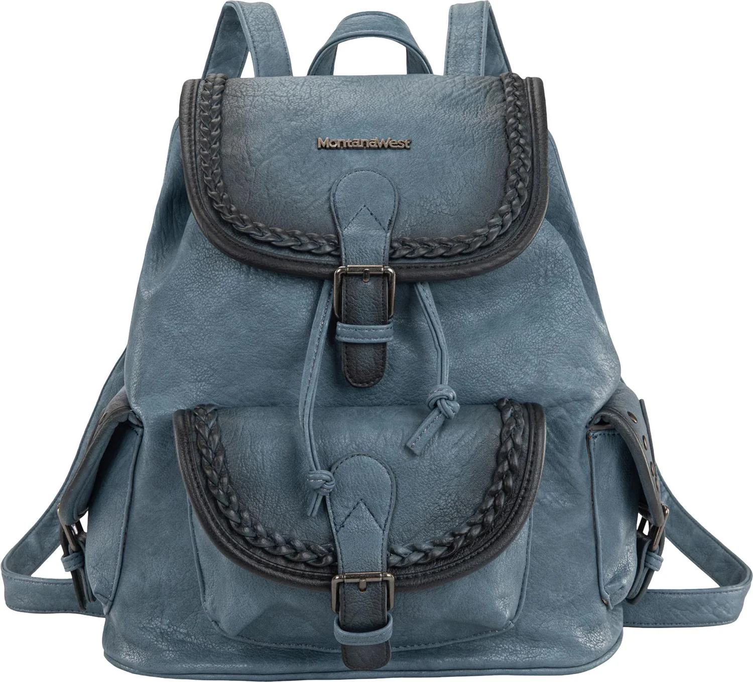 Montana West - Womens Stone Wash Backpack - Image 13