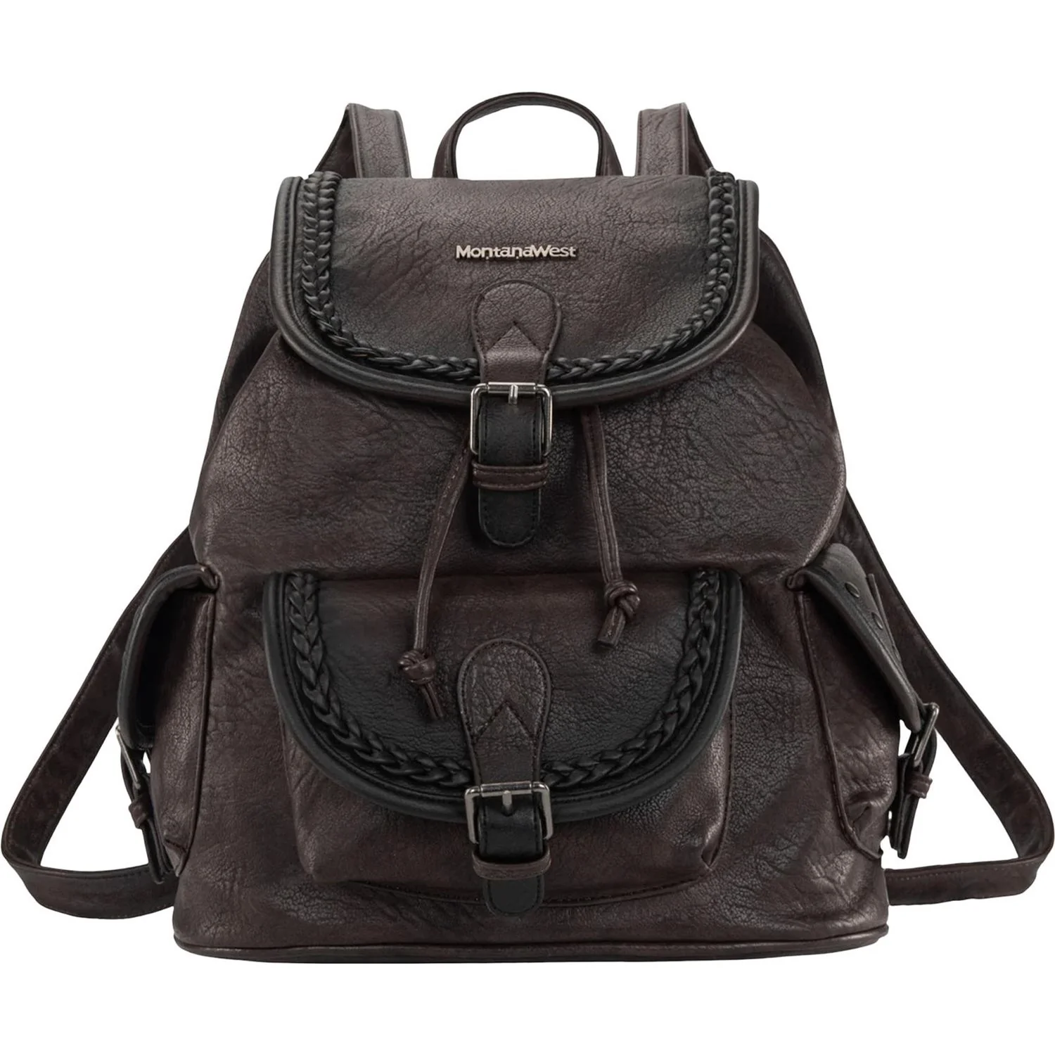 Montana West - Womens Stone Wash Backpack - Image 2