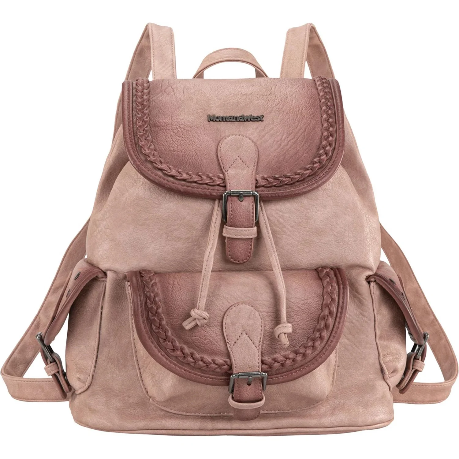 Montana West - Womens Stone Wash Backpack - Image 7