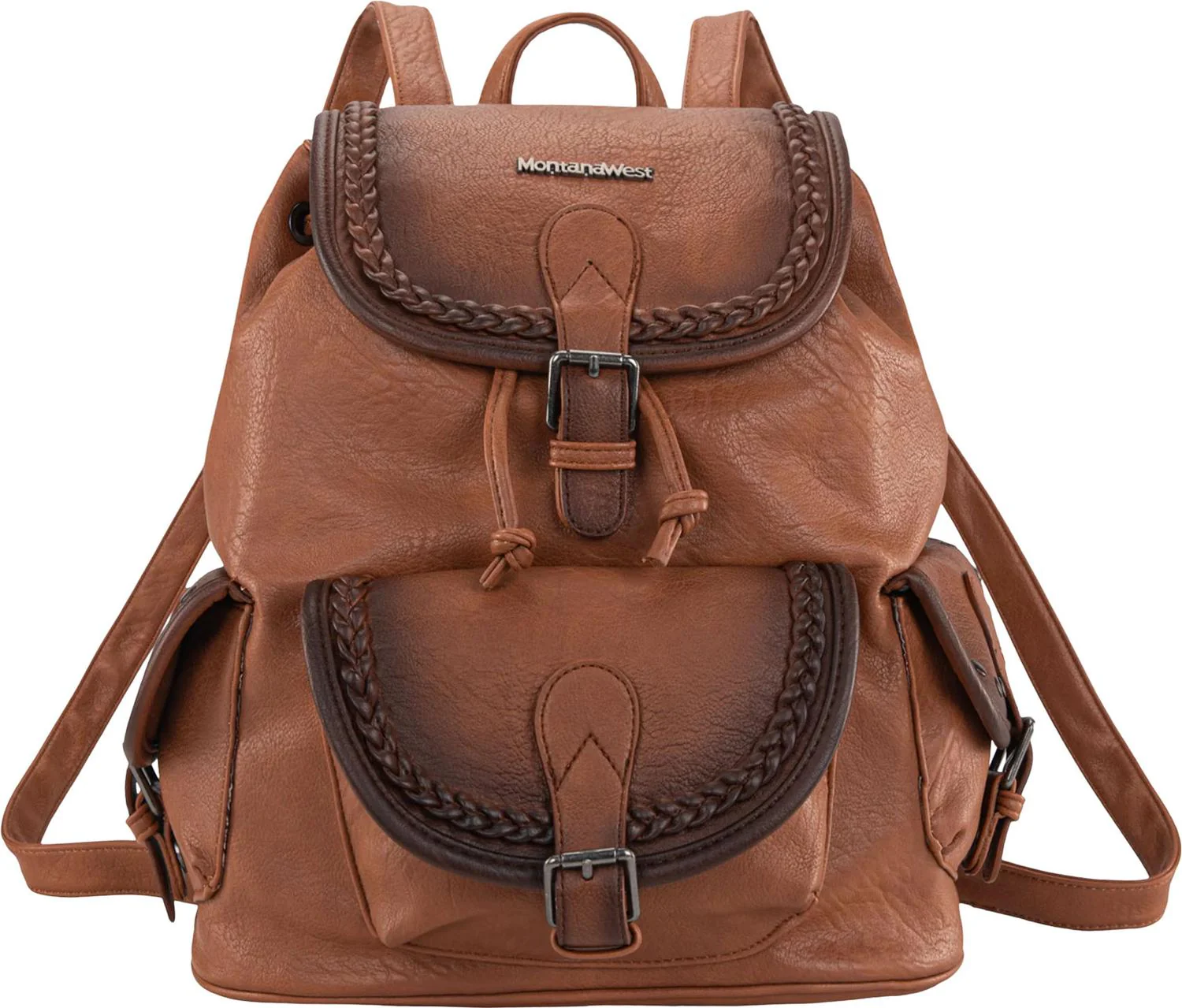 Montana West - Womens Stone Wash Backpack - Image 9