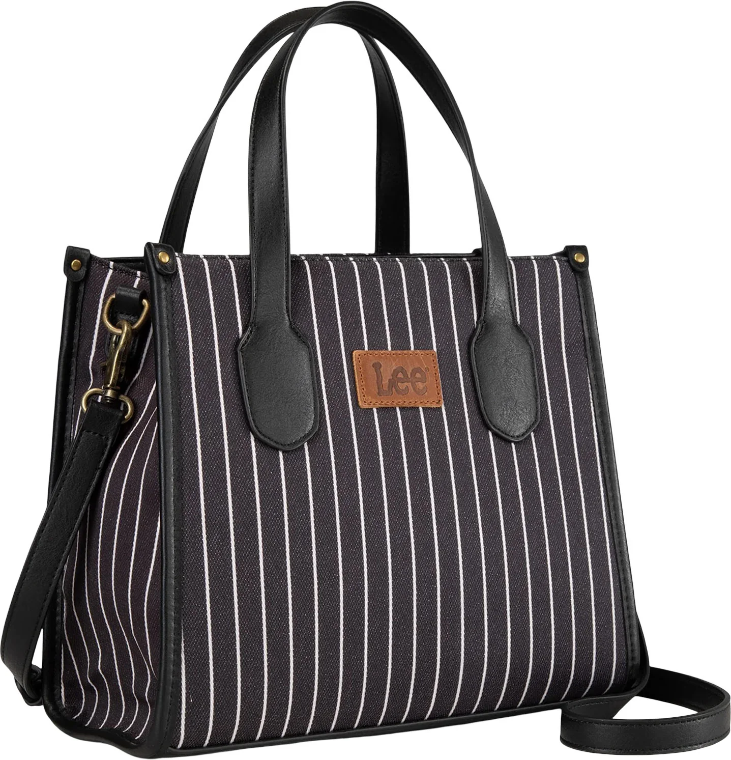 Montana West - Womens Striped Canvas Tote Bag/Crossbody Bag - Image 6
