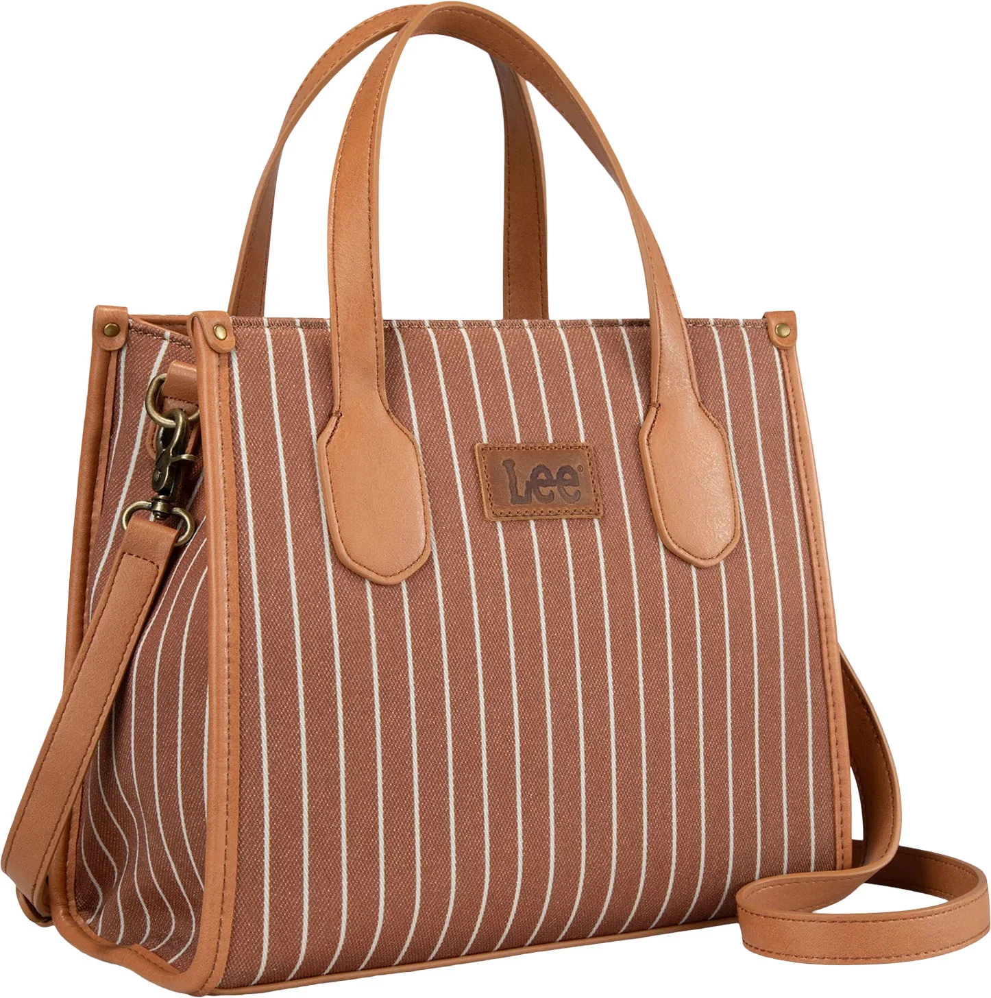 Montana West - Womens Striped Canvas Tote Bag/Crossbody Bag - Image 7