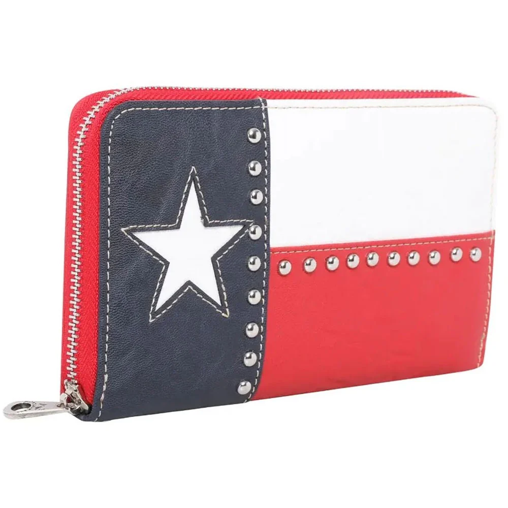 Montana West - Womens Texas Pride Collection Wallet