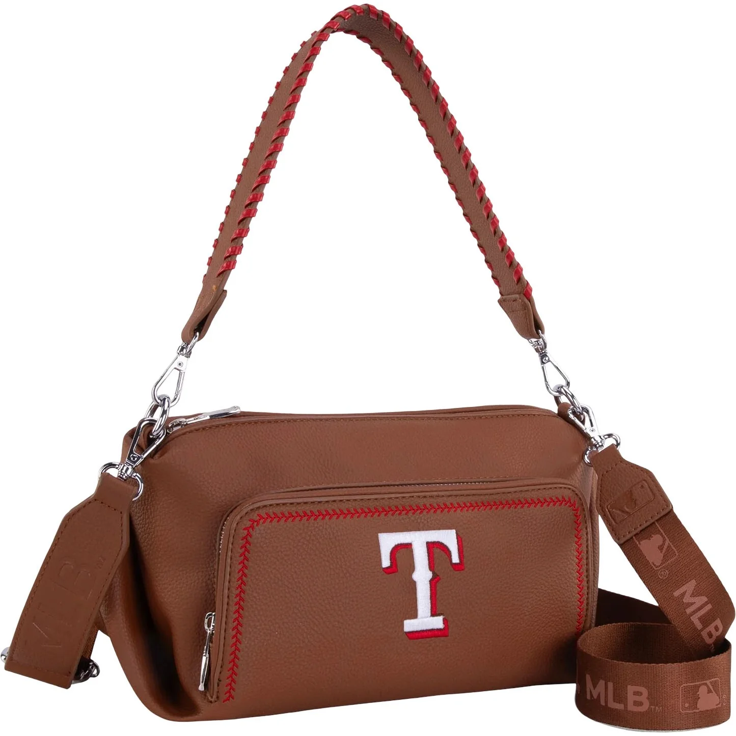 Montana West - Womens Texas Rangers Team Shoulder Bag/Crossbody Bag - Image 3