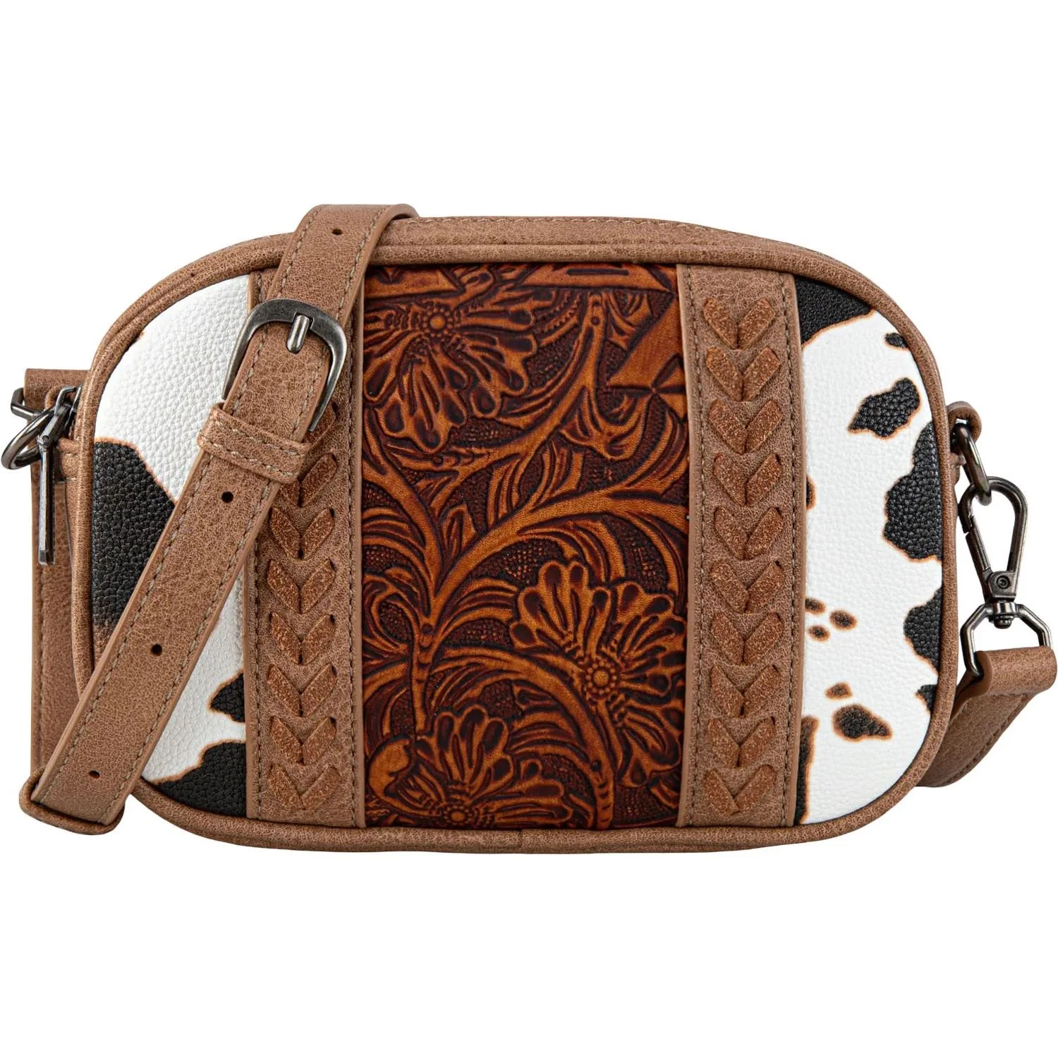 Montana West - Womens Tooled Collection Crossbody Bag - Image 2