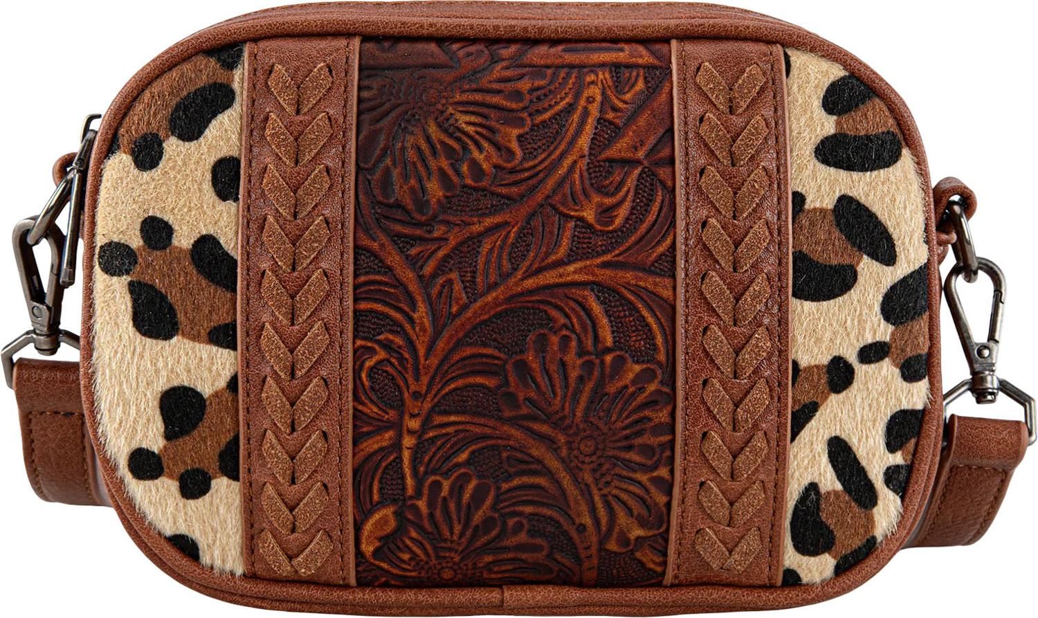 Montana West - Womens Tooled Collection Crossbody Bag - Image 6