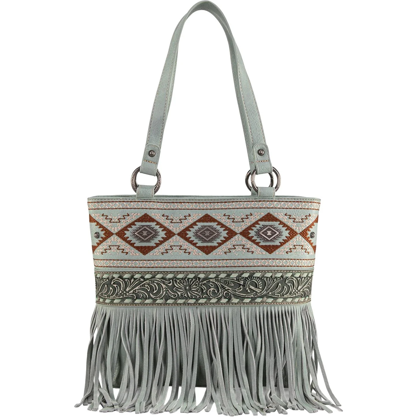 Montana West - Womens Tooled/Embroidered Collection Concealed Carry Tote Bag