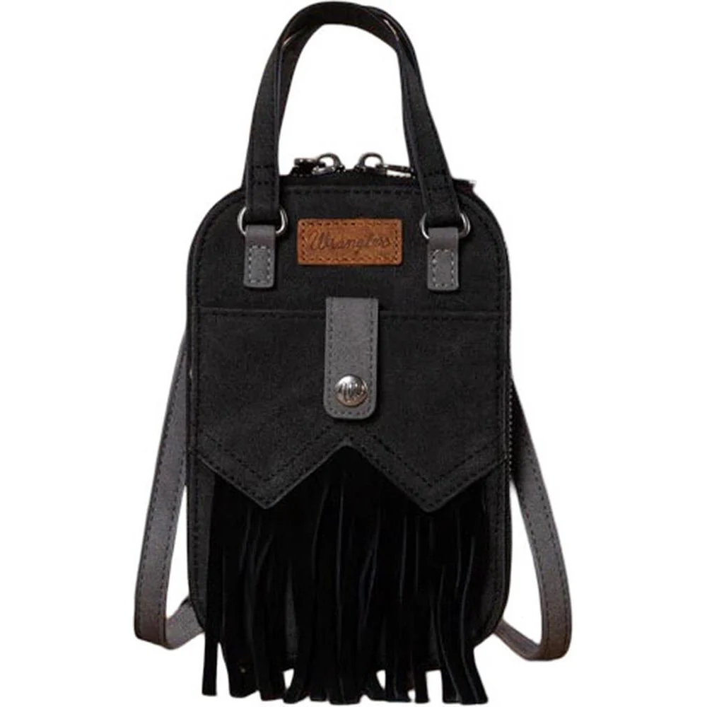 Montana West - Womens "W" Stitch Two Tone North South Mini Bag/Crossbody Bag