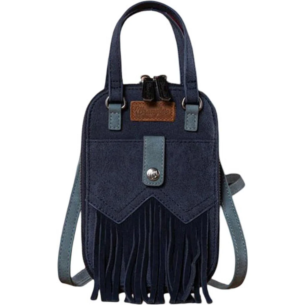 Montana West - Womens "W" Stitch Two Tone North South Mini Bag/Crossbody Bag - Image 2