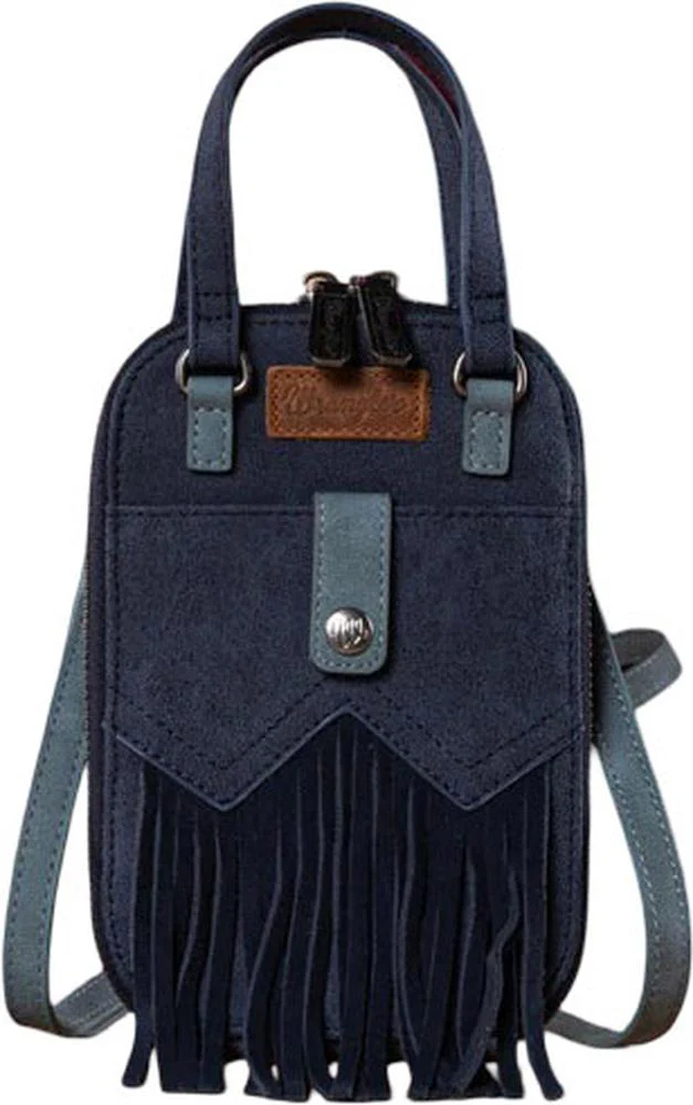 Montana West - Womens "W" Stitch Two Tone North South Mini Bag/Crossbody Bag - Image 4