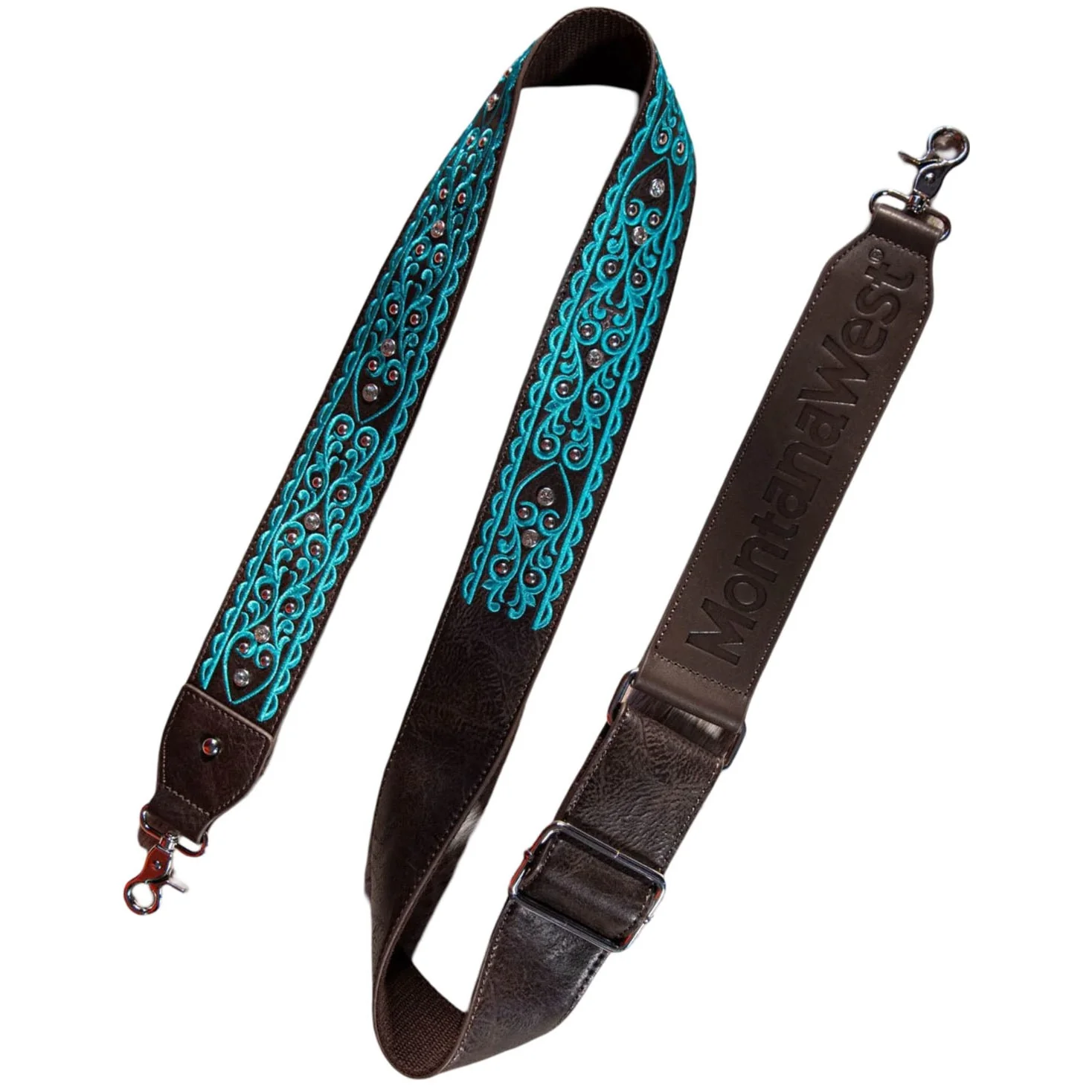Montana West - Womens Western Guitar Style Embroidered Crossbody Strap - Image 2