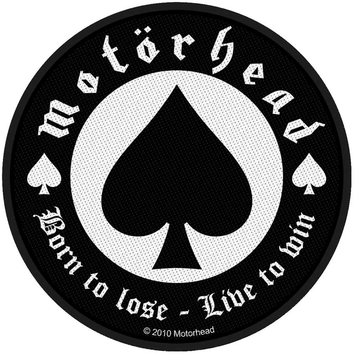 Motorhead - Unisex Born To Lose Standard Patch - Image 2