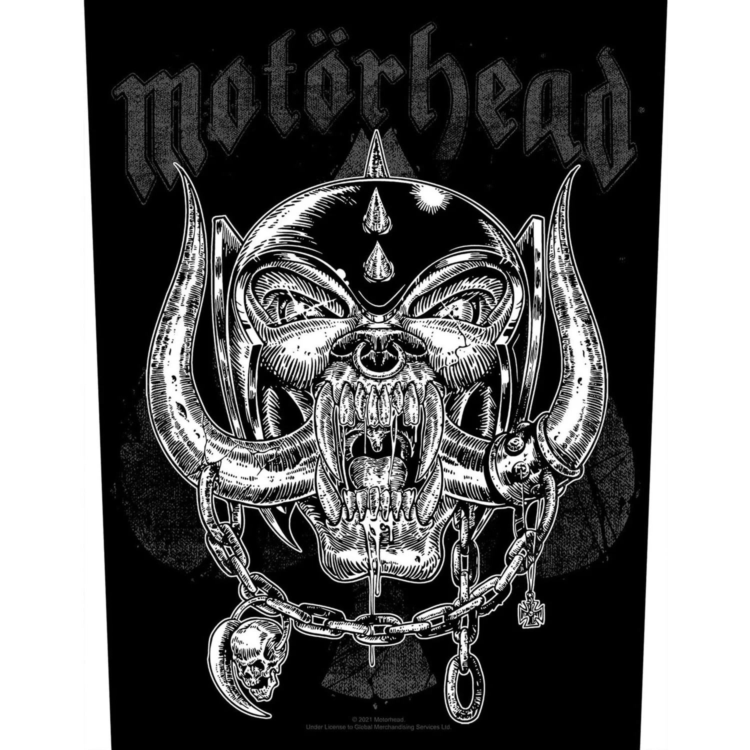Motorhead - Unisex Etched Iron Back Patch - Image 3