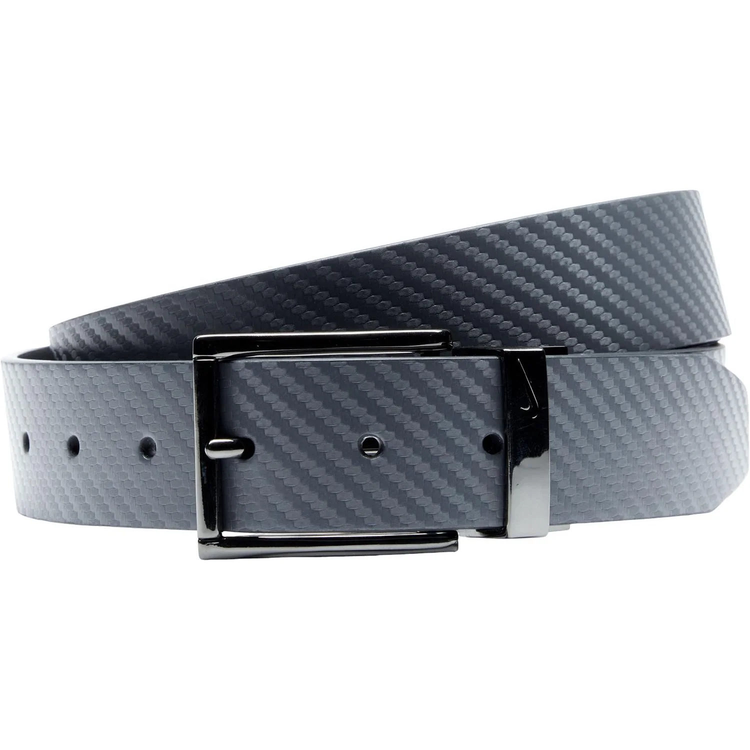 Nike - Mens Carbon Fiber Textured Reversible Belt - Image 2