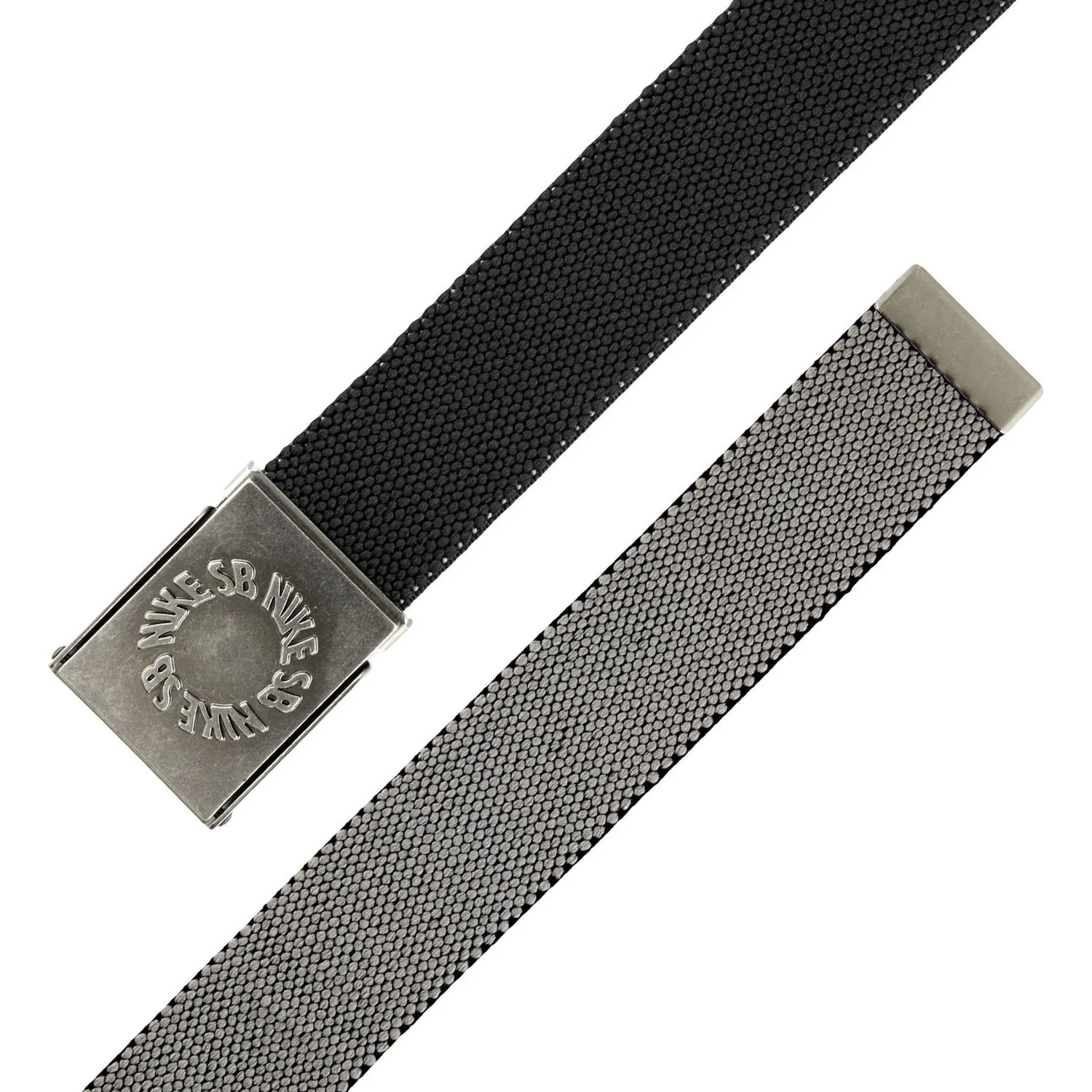 Nike - Mens Reversible Stretch Web Belt with Skateboarding Circular Logo