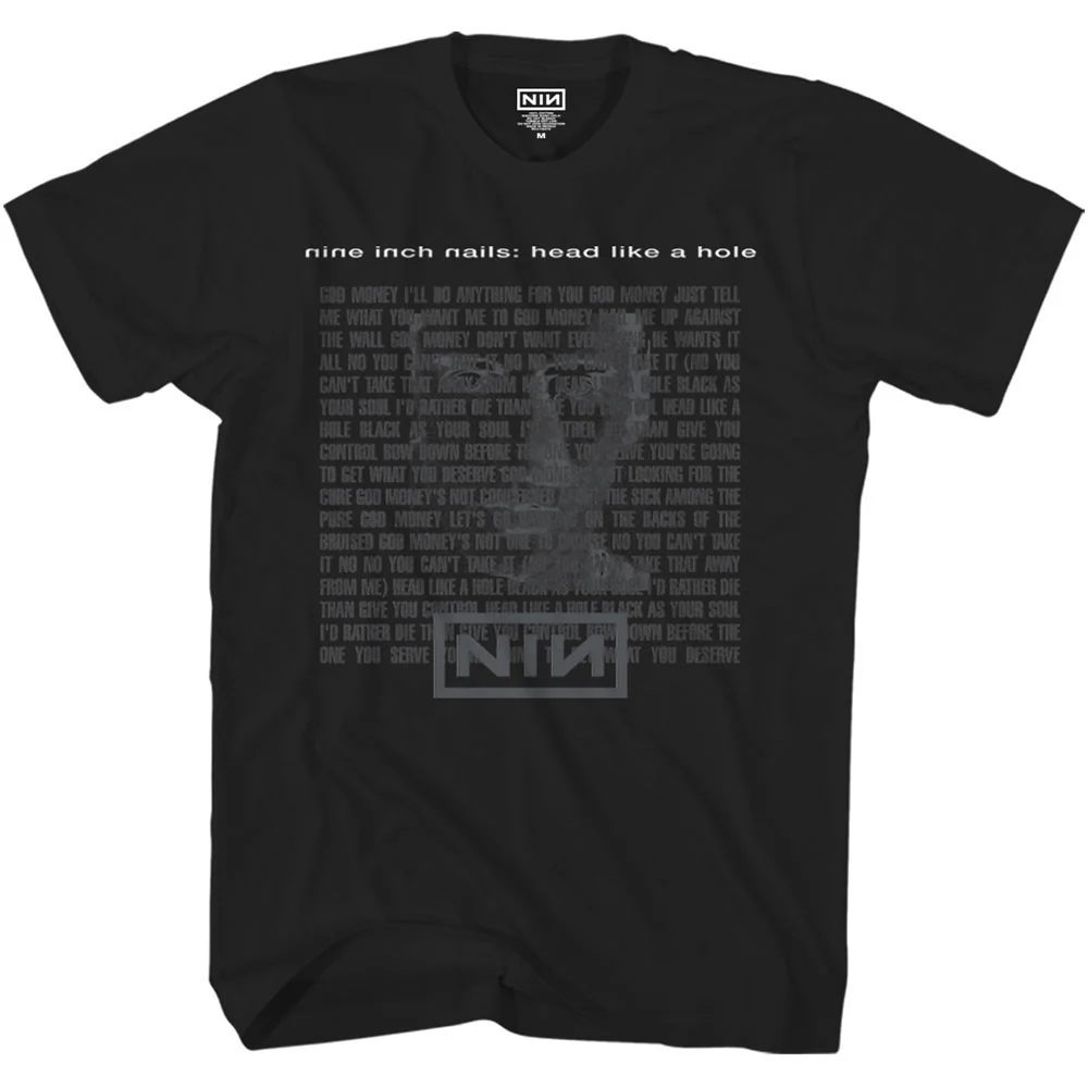 Nine Inch Nails - Unisex Head Like A Hole T-Shirt - Image 2