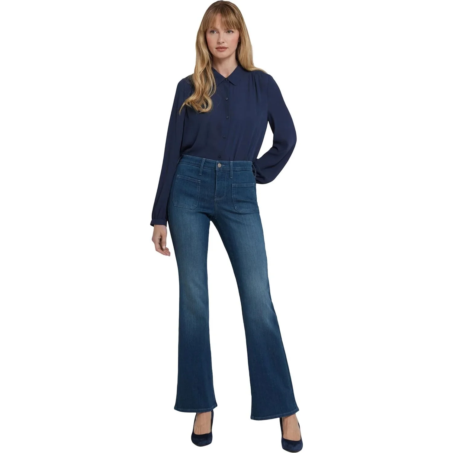 NYDJ - Womens Ava Flared Jeans
