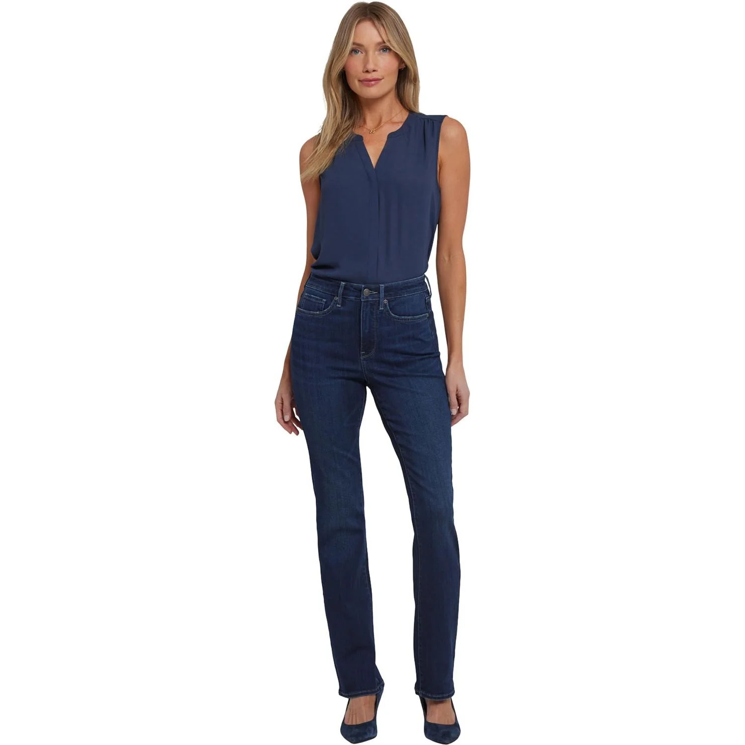 NYDJ - Womens Billie Mini Bootcut Jeans