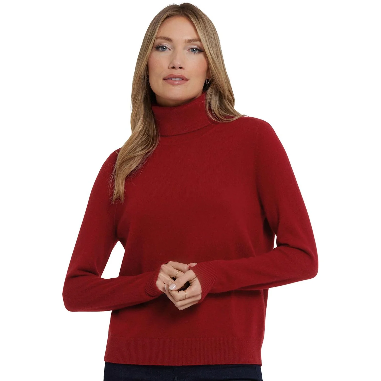 NYDJ - Womens Cashmere Turtleneck Sweater