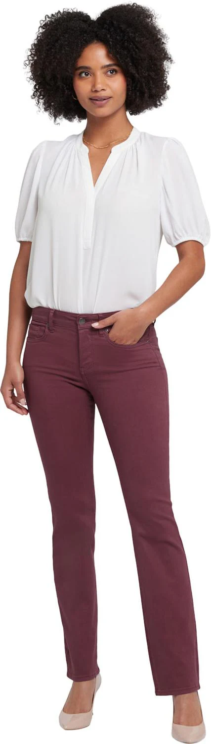 NYDJ - Womens Marilyn Straight Jeans - Image 3