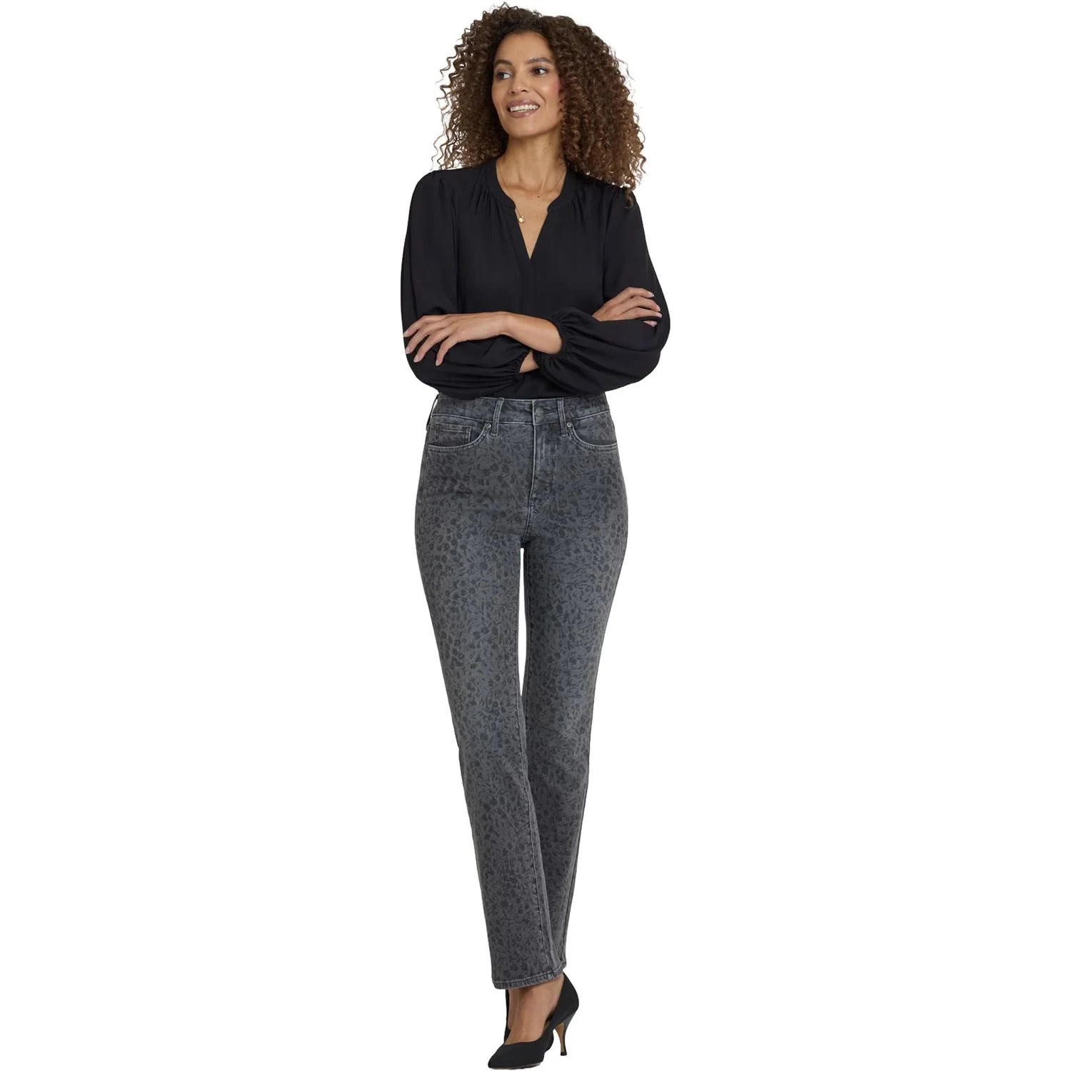 NYDJ - Womens Marilyn Straight Jeans